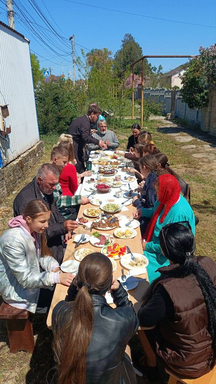 Литургия в селе Межводное